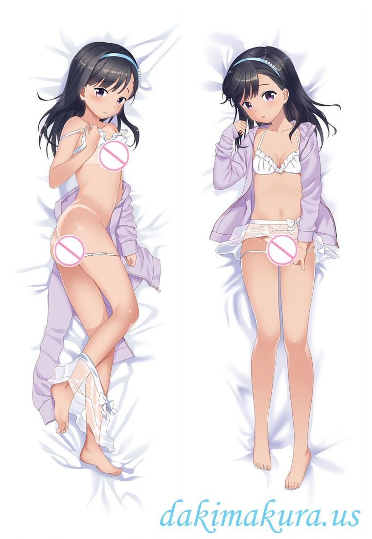 Cute Black Hair Anime Dakimakura Japanese Hugging Body Pillow Cover